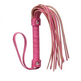 Розовая плеть Tickle Me Pink Flogger - 45,7 см.