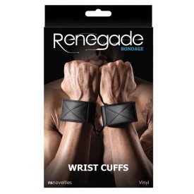 Черные наручники Wrist Cuff